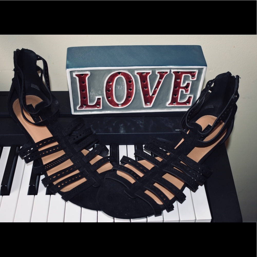 Black sandals
